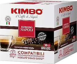Kimbo Napoli Dolce Gusto Uyumlu Kapsül Kahve 30'lu