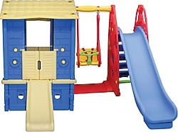 King Kids KH-2030 Mavi-Krem King Ev Büyük Set