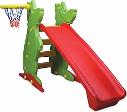 King Kids KS 9061 Yeşil Potalı Kaydırak