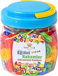 King Kids Eğitici Sayılar 96 Parça
