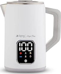 King Arya Plus K3108 Beyaz 1500 W 1.7 lt Kettle