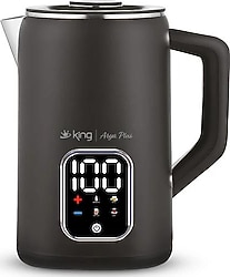 King Arya Plus K3108 Siyah 1500 W 1.7 lt Kettle