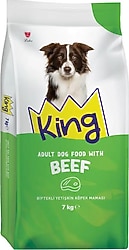 King Biftekli 7 kg Yetişkin Köpek Maması