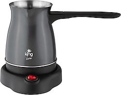 King K3104 Livra Antrasit Çelik Elektrikli Cezve