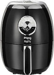 King KYF25 MagicFry 3.5 lt Yağsız Siyah Fritöz