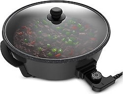 King Tavazade K2101 Siyah 1200 W Pizza Makinesi