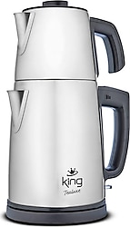 King Tealuxe KCM334 Çelik Çay Makinesi