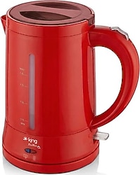 King Teamax Eco K3110 1800 W 1.8 lt Kırmızı Kettle