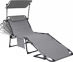 Kingcamp Magnolia B10 Plus Hands-Free Premium 7 Kademeli Katlanır Şezlong