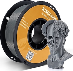 Kingroon PLA 1.75 mm 1 kg Gri Filament