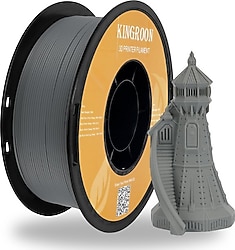 Kingroon Rapid PLA 1.75 mm 1 kg Gri Filament