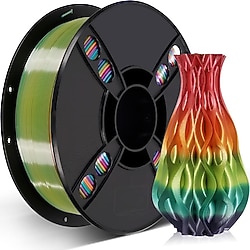 Kingroon Silk Rainbow PLA 1.75 mm 1 kg Candy Filament