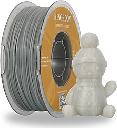 Kingroon Twinkling PLA 1.75 mm 1 kg Gri Filament