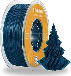 Kingroon Twinkling PLA 1.75 mm 1 kg Mavi Filament