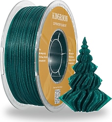 Kingroon Twinkling PLA 1.75 mm 1 kg Yeşil Filament