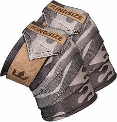 Kingsize Nutrition Heavy Duty Knee Wraps Sporcu Dizliği