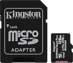 Kingston Canvas Select Plus SDCS2/128GB Class 10 U1 A1 V10 128 GB Micro SD Kart