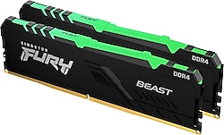 Kingston Fury Beast RGB 32 GB (2x16) 3600 MHz DDR4 CL18 KF436C18BBAK2/32 Ram