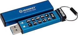 Kingston IronKey Keypad 200 IKKP200-512GB USB 3.2 512 GB Flash Bellek