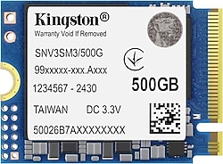 Kingston NV3 SNV3SM3/500G PCI-Express 4.0 500 GB M.2 SSD