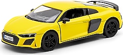 Kinsmart 2020 Audi R8 Coupe Çek Bırak 5inch 1:36 Oyuncak Araba
