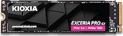 Kioxia Exceria Pro G2 LVE10Z2T04G8 PCI-Express 5.0 2 TB M.2 SSD