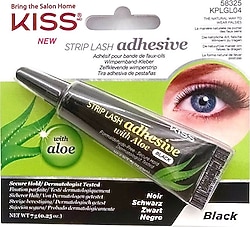 KISS Adhesive With Aloe Black 7 gr Kirpik Yapıştırıcı