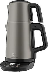 Kitchen Life Demzade Dijital 4in1 1850 WÇelik Çay Makinesi