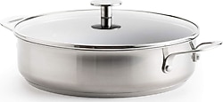 KitchenAid 26 cm Çelik Kısa Tencere