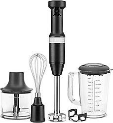 KitchenAid 5KHBV83EBM 180 W El Blender Seti Mat Sİyah