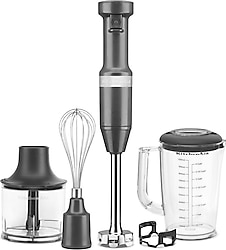 KitchenAid 5KHBV83EDG 180 W El Blenderı Seti Gri