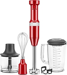 KitchenAid 5KHBV83EER 180 W El Blender Seti Kırmızı