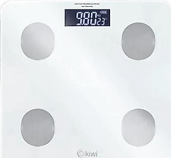Kiwi KBS-1085 Beyaz Akıllı Banyo Baskülü