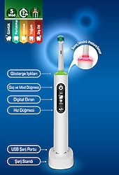 Kiwi KTB-6540 Şarjlı Diş Fırçası