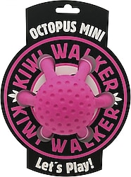 Kiwi Walker Mini Ahtapot Parçalanmaz Pembe Yüzen Köpek Oyuncağı