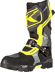 Klim Adventure GTX Siyah-Sarı Motosiklet Ayakkabısı