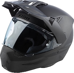 Klim X1 Alpha Carbon Mat Siyah Full Face Motor Kaskı
