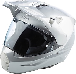 Klim X1 Alpha Carbon Gümüş Gri Full Face Motor Kaskı