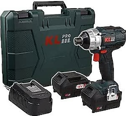 KLpro KLDV18B-20 Çift Akülü 2 Ah Darbeli Vidalama Makinesi
