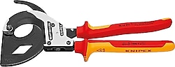 Knipex 95 36 320 Cırcır Mekanizmalı VDE Kablo Kesici