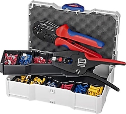 Knipex 97 90 22 Çantalı Pabuç Sıkma Seti