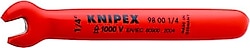 Knipex 98 00 1/4 1/4" İzoleli Tek Ağız Anahtar