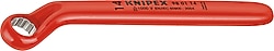 Knipex 98 01 12 12 mm İzoleli Yıldız Tek Ağız Anahtar