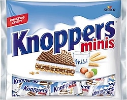Knoppers Minis Gofret 200 gr