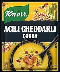 Knorr Acılı Cheddarlı Çorba 74 gr