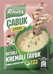 Knorr Kıtırlı Kremalı Tavuk Çabuk Çorba 18 gr