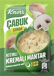 Knorr Kremalı Kıtırlı Mantar Çabuk Çorba 19 gr