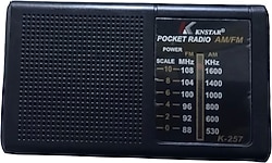 Knstar K-257 Mini Cep Radyo