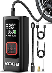 Kobb KB426 150 PSI Dijital Basınç Göstergeli Araç Kompresörü