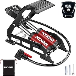 Kobb KB5402D Çift Pistonlu Dijital Basınç Göstergeli Ayak Pompası